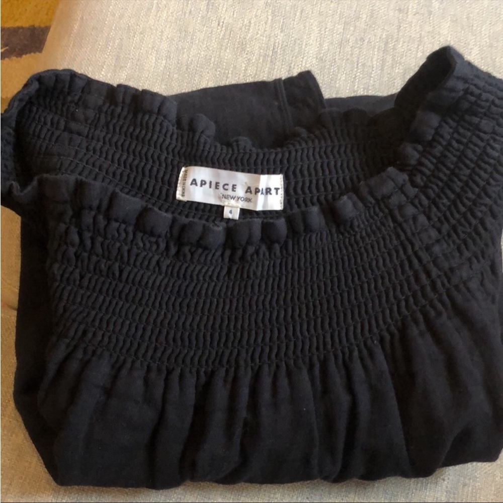 Apiece Apart Milos smocked top, 4